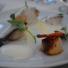 Fresh Caught Scallops in Alderney, The Georgian House