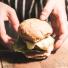 The Georgian House homemade burger