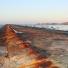 Top of the breakwater in Alderney