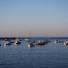 Boats in harbour in Alderney